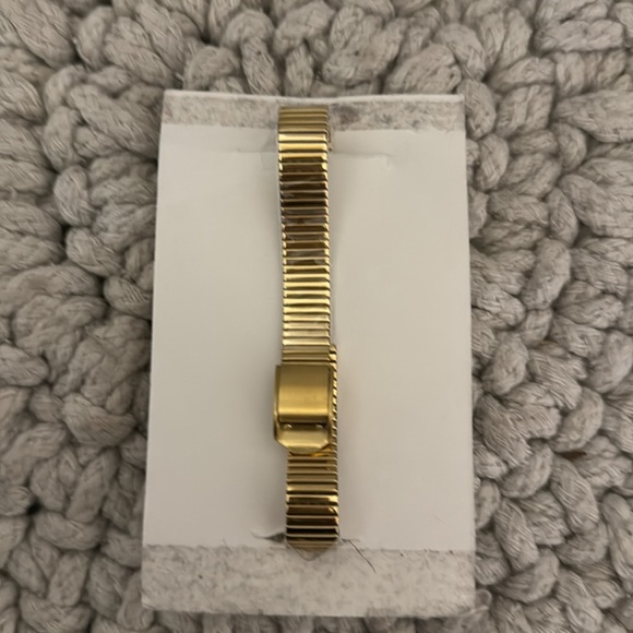 NEW Glassons Gold-Tone Rectangular Watch - Picture 3 of 3